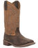 Image #1 - Laredo Women's Caney Western Performance Boots - Broad Square Toe, Honey, hi-res