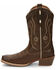 Image #3 - Justin Women's Jesse Brown Western Boots - Square Toe, Brown, hi-res