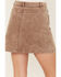 Image #4 - Sadie & Sage Women's Washed Corduroy Mini Skirt, Brown, hi-res