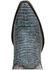 Image #6 - Dan Post Women's Rustic Exotic Lizard Western Boot - Snip Toe, Turquoise, hi-res
