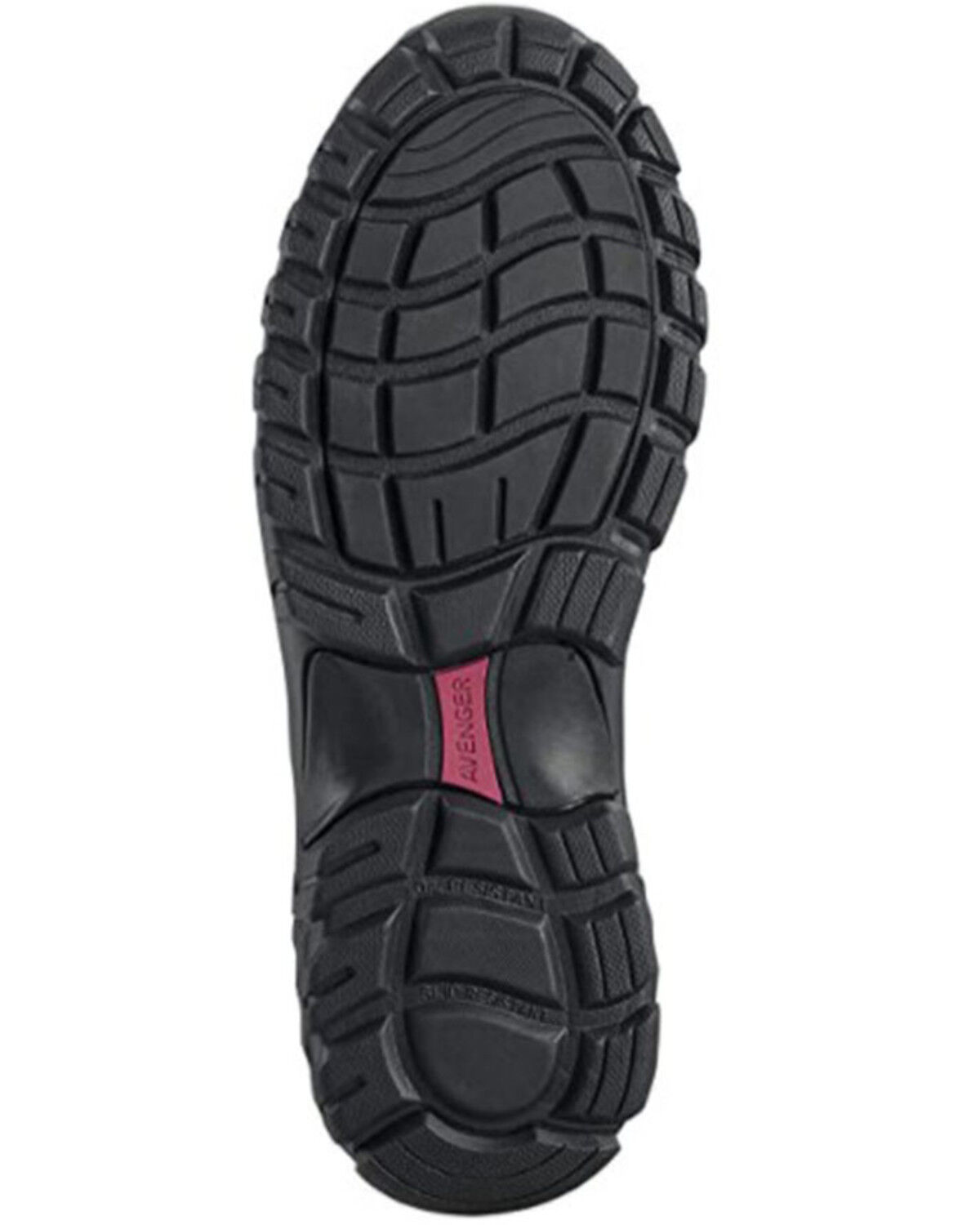 Image #6 - Avenger Women's Romeo Work Shoes - Alloy Toe, Brown, hi-res