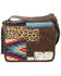 Image #2 - STS Ranchwear by Carroll Women's Chaynee Mountain Della Crossbody, Brown, hi-res