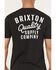 Image #4 - Brixton Men's Hubal Logo Short Sleeve Graphic T-Shirt, Black, hi-res