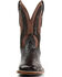 El Dorado Men's American Alligator Exotic Western Boots - Broad Square Toe , Dark Brown, hi-res