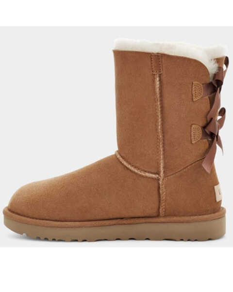 Image #3 - UGG Women's Bailey Bow II Boots - Round Toe , Brown, hi-res