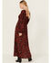 Image #4 - Free People Women's Jaymes Floral Print Midi Long Sleeve Dress, Blue, hi-res