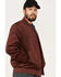 Image #2 - Brixton Men's Dillinger Bomber Jacket, Burgundy, hi-res