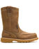 Image #2 - Wolverine Men's Floorhand Moc Wellington Work Boots - Steel Toe, Wheat, hi-res