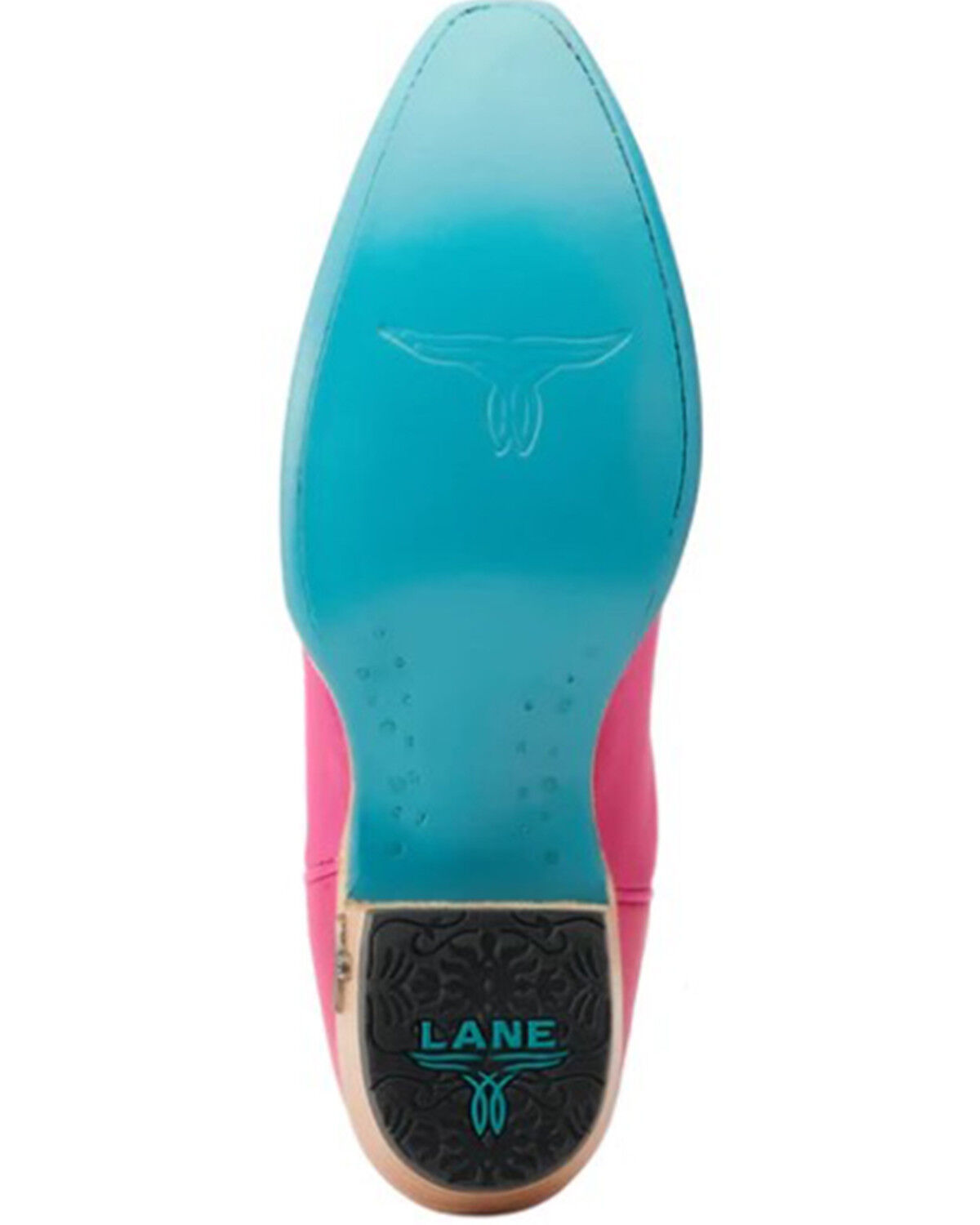 Image #7 - Lane Women's Emma Jane Western Booties - Snip Toe, Hot Pink, hi-res