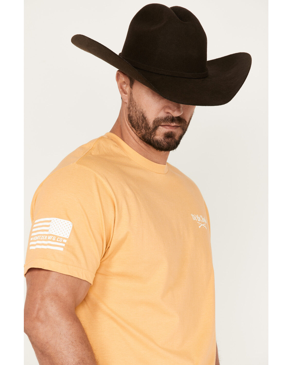 Image #2 - Howitzer Men's We The People Graphic T-Shirt, Yellow, hi-res
