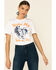 Image #1 - Country Deep Women's You're My Ride Or Die Graphic Tee, White, hi-res