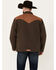 Image #4 - Cinch Men's Color Block Canvas Jacket, Brown, hi-res