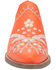 Image #4 - Laredo Women's Wildflower Mules - Snip Toe, Orange, hi-res