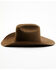 Image #3 - Serratelli Peco 6X Felt Cowboy Hat , Dark Brown, hi-res