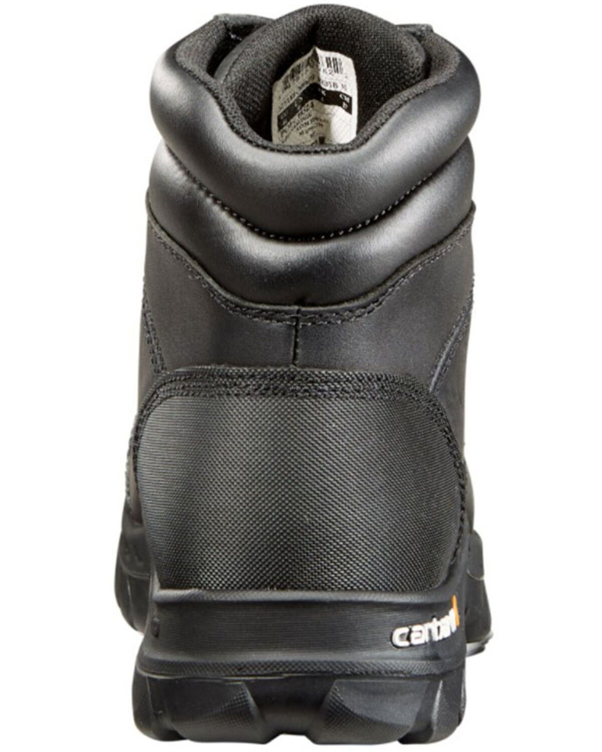 Image #4 - Carhartt Men's 6" Rugged Flex Waterproof Work Boots - Composite Toe, Black, hi-res