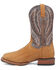 Image #3 - Dan Post Men's Dugan Western Boots - Broad Square Toe, Honey, hi-res
