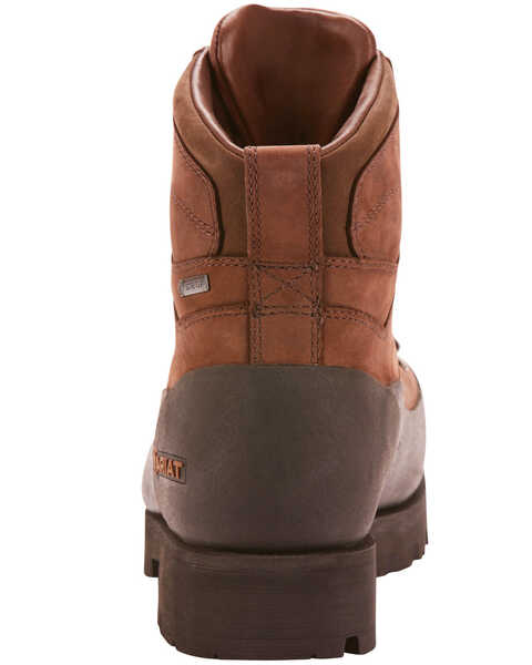 Ariat Men's Linesman Ridge 6" EH Work Boots - Round Composite Toe, Medium Brown, hi-res