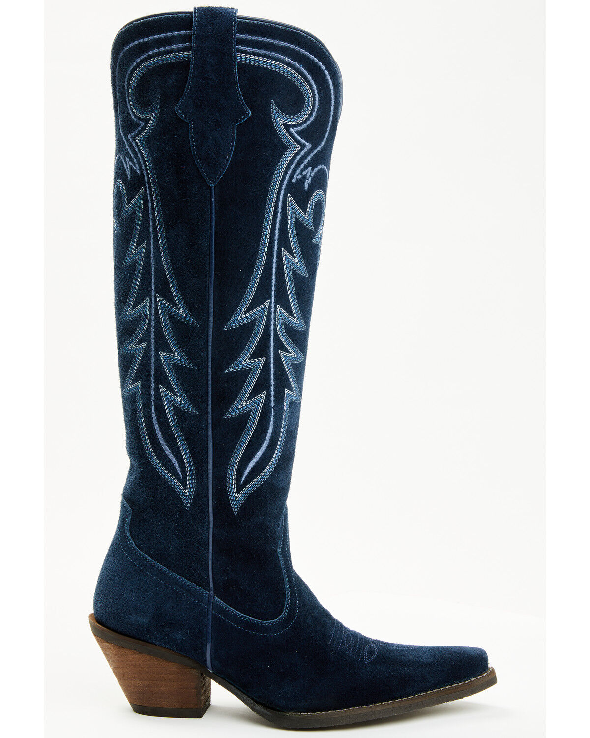 Image #2 - Shyanne Women's Rowan Tall Western Boots - Snip Toe, Blue, hi-res