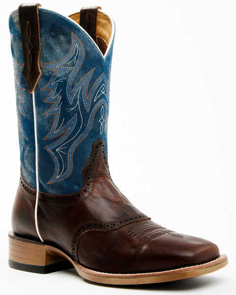 Cody James Men's Xero Gravity Hoverfly Performance Western Boots - Broad Square Toe , Blue, hi-res