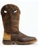 Image #2 - Double H Men's Malign Waterproof Performance Western Roper Boots - Broad Square Toe , Brown, hi-res