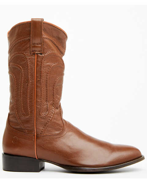 Image #2 - Dingo Men's Montana Western Boots - Medium Toe, Brown, hi-res
