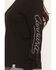 Image #3 - Carhartt Women's Irvine Loose Long Sleeve Work Shirt, Black, hi-res