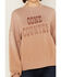 Image #3 - White Crow Women's Glitter Gone Country Graphic Sweatshirt, Pink, hi-res