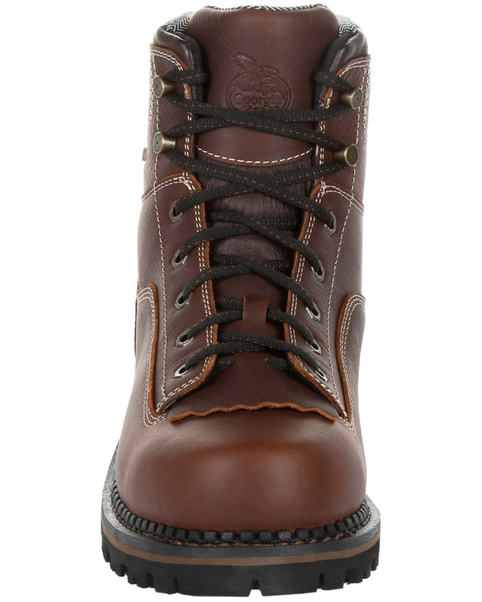 Image #5 - Georgia Boot Men's Amp LT Waterproof Logger Boots - Soft Toe, Brown, hi-res