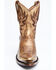 Image #4 - Idyllwind Women's Wheels Western Booties - Round Toe, Gold, hi-res