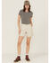 Image #1 - Ariat Women's Rebar PR Made Tough Shorts, Grey, hi-res