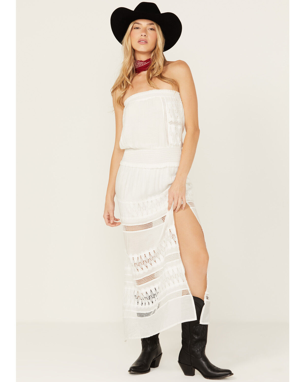 Image #1 - Revel Women's Strapless Maxi Dress, , hi-res