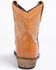 Image #4 - Dingo Women's Willie Short Western Boots - Round Toe, Tan, hi-res