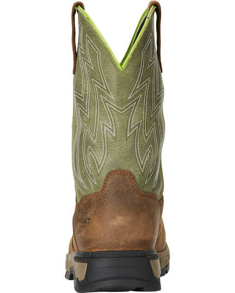 Image #5 - Ariat Men's Rebar Flex H2O Western Work Boots - Composite Toe, Chocolate, hi-res