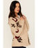 Image #2 - Idyllwind Women's Malta Western Button-Down Cardigan, Sand, hi-res
