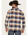 Image #4 - Pendleton Men's Burnside Plaid Print Long Sleeve Button-Down Flannel Shirt, Navy, hi-res