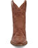 Image #4 - Dingo Women's Sweetheart Embroidered Booties - Round Toe, Brown, hi-res