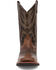 Image #4 - Laredo Men's Hyde Performance Western Boots - Broad Square Toe, Brown, hi-res