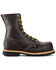 Image #2 - Thorogood Men's 8" USA Work Boots - Composite Toe, Brown, hi-res