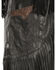 Kobler Leather Women's Cigala Leather Fringe Vest, Black, hi-res