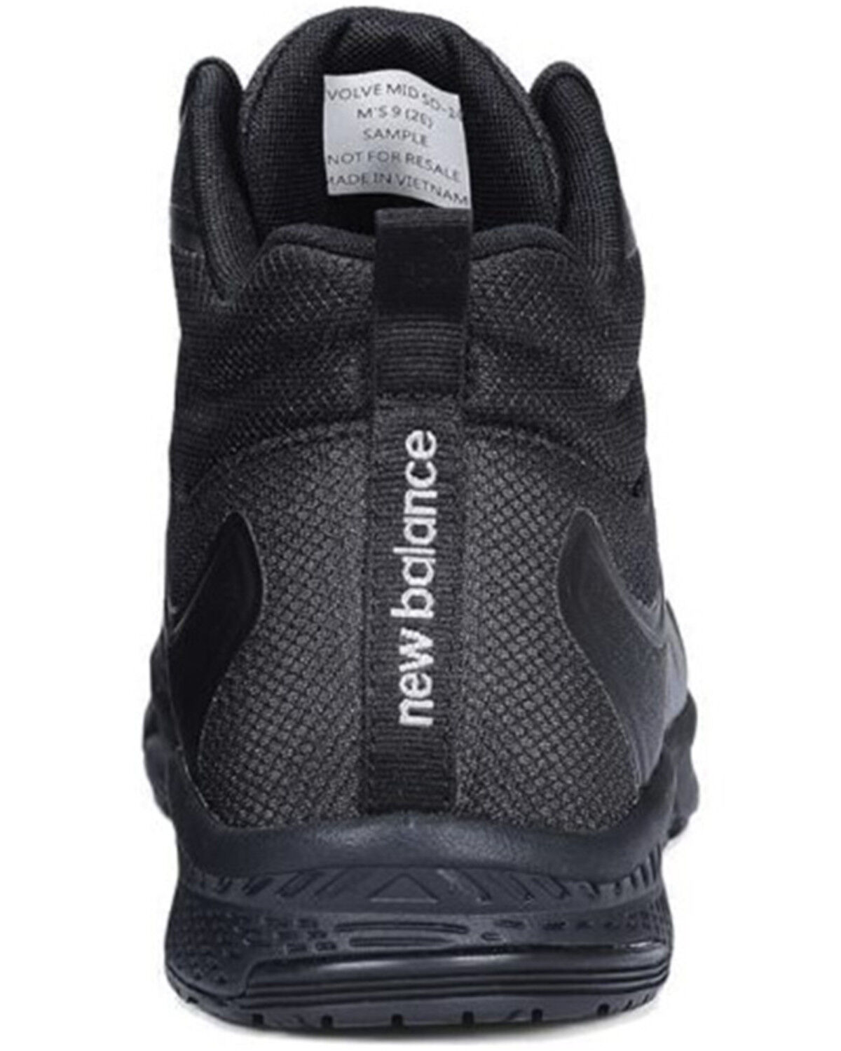 Image #4 - New Balance Women's Evolve Mid SD10 Work Shoes - Composite Toe, Black, hi-res