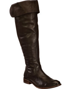 Frye Women's Shirley Over The Knee Riding Boots - Round Toe, Black, hi-res