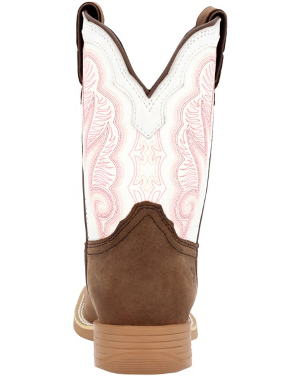 Image #5 - Durango Little Girls' Lil' Rebel Pro™ Western Boots - Broad Square Toe, Brown, hi-res