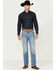 Image #1 - Cody James Men's Jackson Slim Straight Stretch Denim Jeans, Blue, hi-res