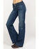 Ariat Women's Lucy Mid Rise Trousers , Blue, hi-res