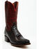 Image #1 - Dan Post Men's 12" Exotic Ostrich Leg Western Boots - Square Toe , , hi-res