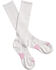 Dan Post Women's Cowgirl Certified Sleek Thin Socks, White, hi-res