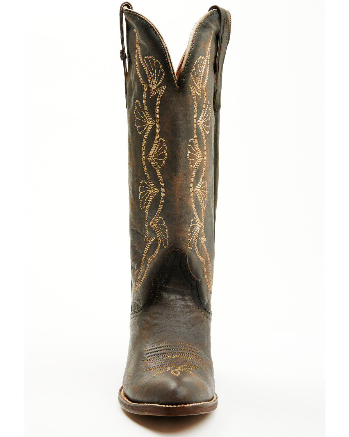 Image #4 - Dan Post Women's Tall Western Boots - Round Toe, Grey, hi-res