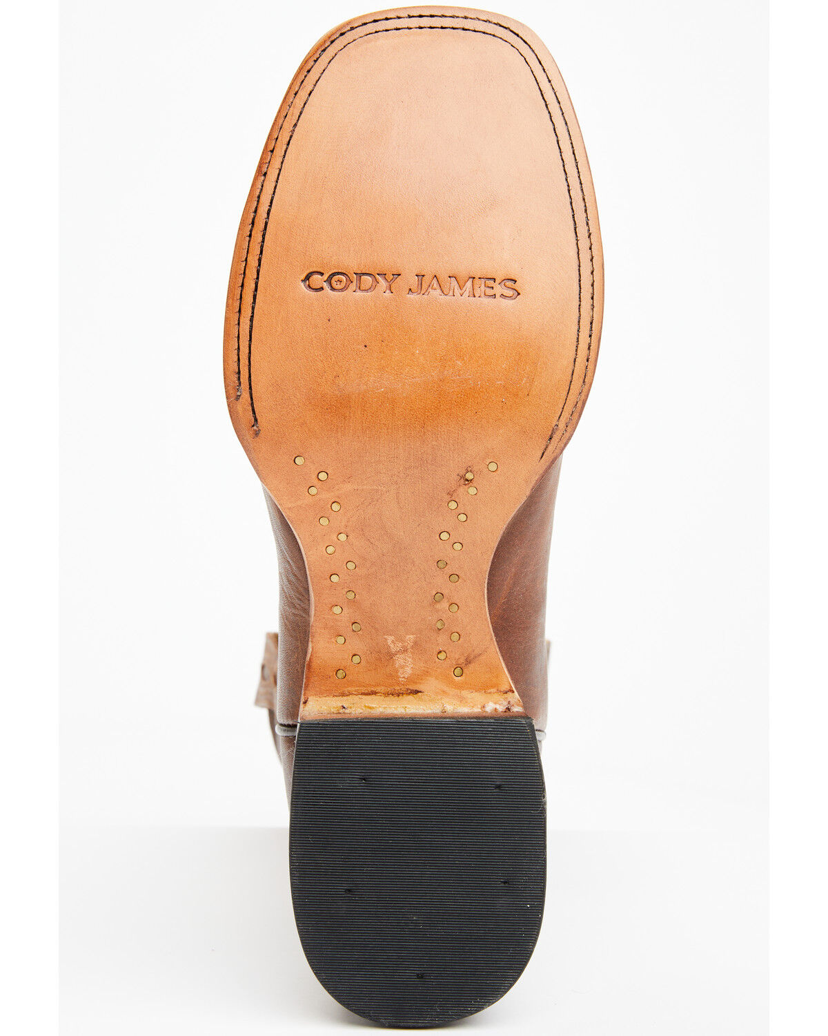 Image #7 - Cody James Men's Lynx Western Boots - Broad Square Toe, Brown, hi-res