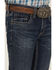 Image #2 - Cody James Boys' Balboa Slim Straight Stretch Denim Jeans, Dark Wash, hi-res