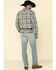 Image #2 - Cody James Men's Crupper Light Wash Stretch Slim Straight Jeans , Blue, hi-res